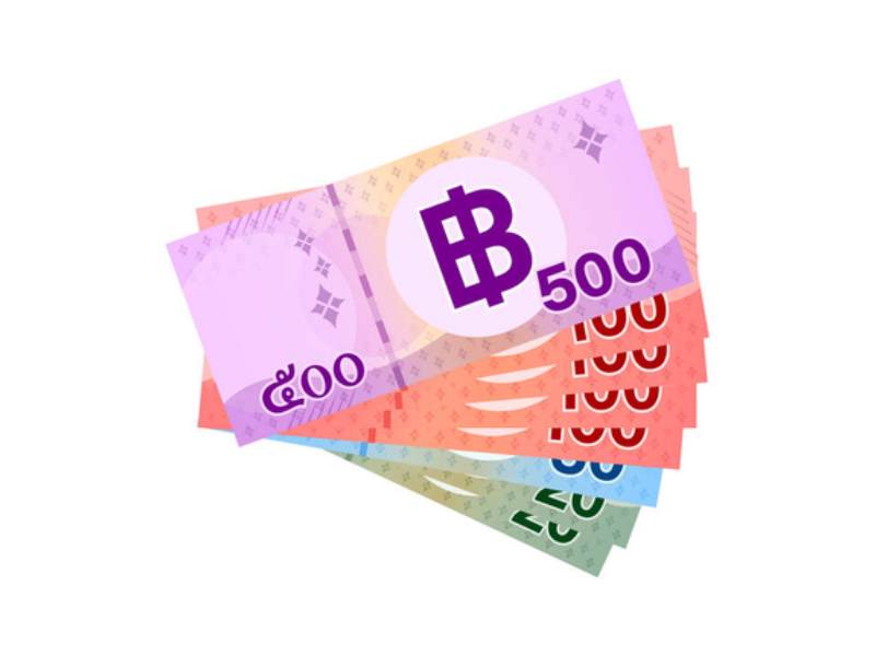 Đồng Baht Thái Lan (THB) là đơn vị tiền tệ chính thức của Thái Lan