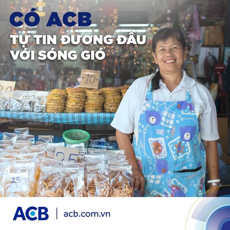 ACB đồng hành cùng các hộ kinh doanh - Hỗ trợ nguồn tài chính ổn định