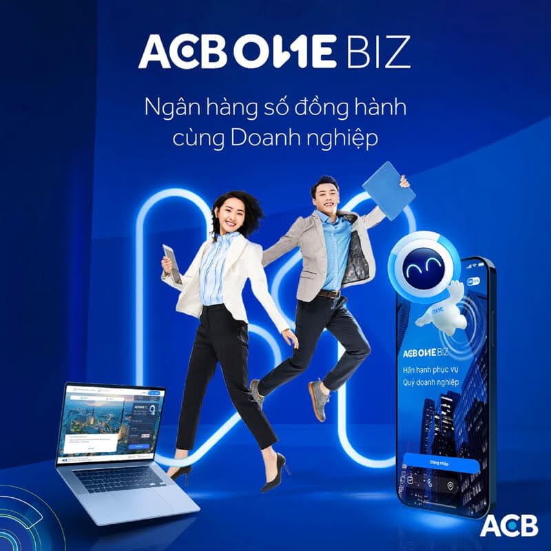 ACB ONE Biz dành riêng cho khách hàng doanh nghiệp vừa và nhỏ