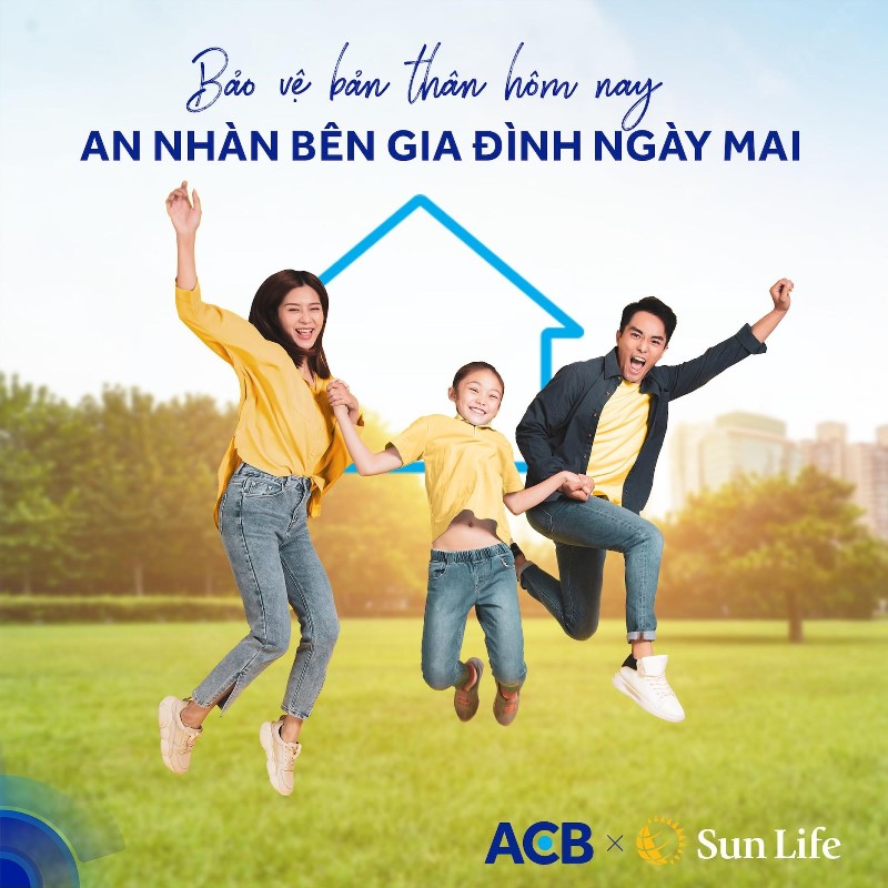 Bảo hiểm tại ACB giúp bảo vệ gia đình bạn