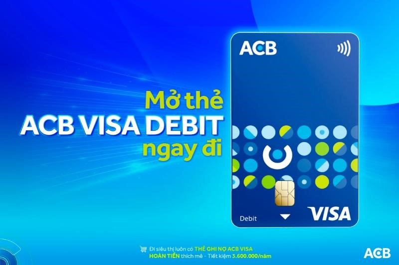 Quy trình mở thẻ thanh toán trực tuyến của ACB