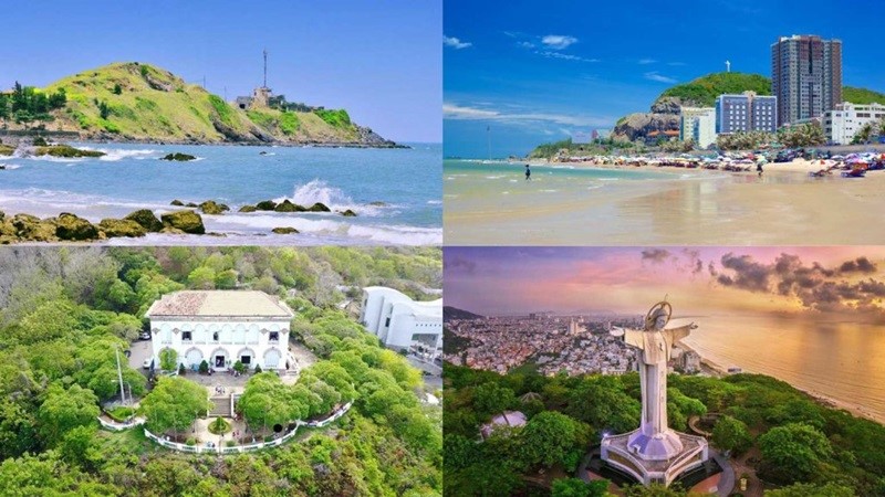 Vũng Tàu - thành phố biển nổi tiếng với nhiều cảnh đẹp